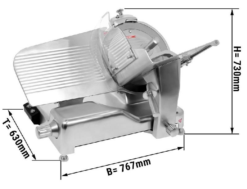 Trancheuse à jambon professionnelle - grande lame de diamètre ø35 cm_1