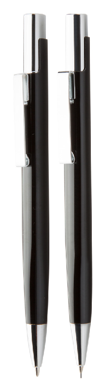 Parure - Stylo en aluminium et porte-mines en aluminium - Étui cadeau inclus_1