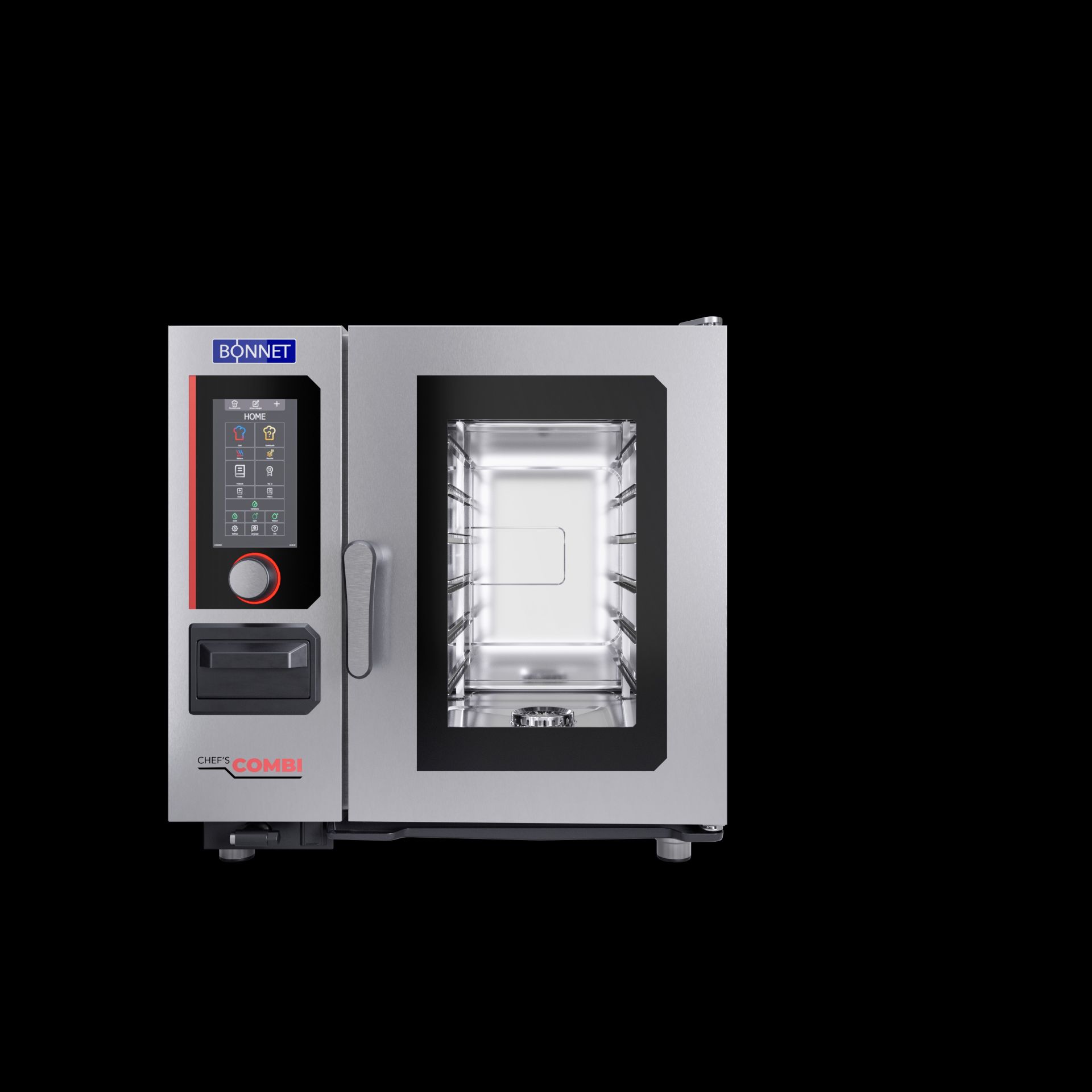 BONNET - Four mixte Chef'sCombi 6 niveaux GN1/1 - version électrique_1