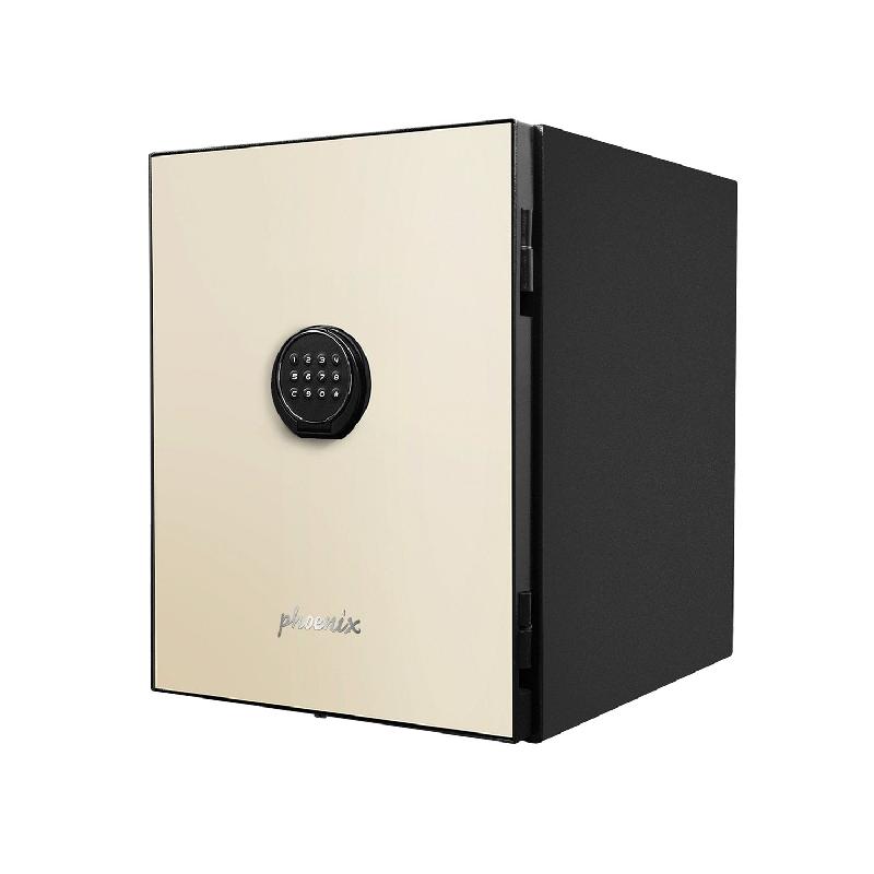 Coffre fort de Luxe avec panneau de porte crème et serrure électronique - PHOENIX SPECTRUM LS6001EC_1