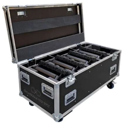 Flight Case professionnel pour 5 ColorBlind 400 BFX - réf. OCBLIND400BFX/5/FC - Dimensions L1200 x l600 x H610 mm_1