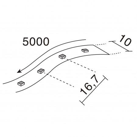 Bande LED - LED Strip In - LED SMD 4.8W/m - 5743 - Intérieur et Extérieur - IP20/IP30_1