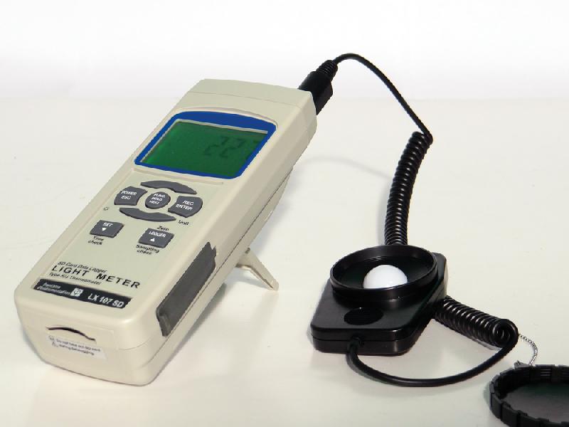 LX107SD | Luxmètre 100 000 Lux avec sonde déportée et emplacement pour carte SD_1