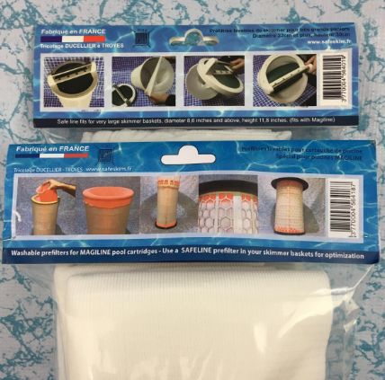 Magiline FX - Pré-filtres d'eau pour skimmer et cartouche Safeline_1