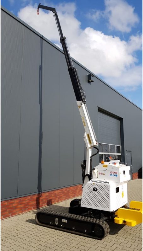 Mini-grue araignée mobile - Charge 900 kg et hauteur de levage 5.4m - ROBBY 900 S / 900 E_1