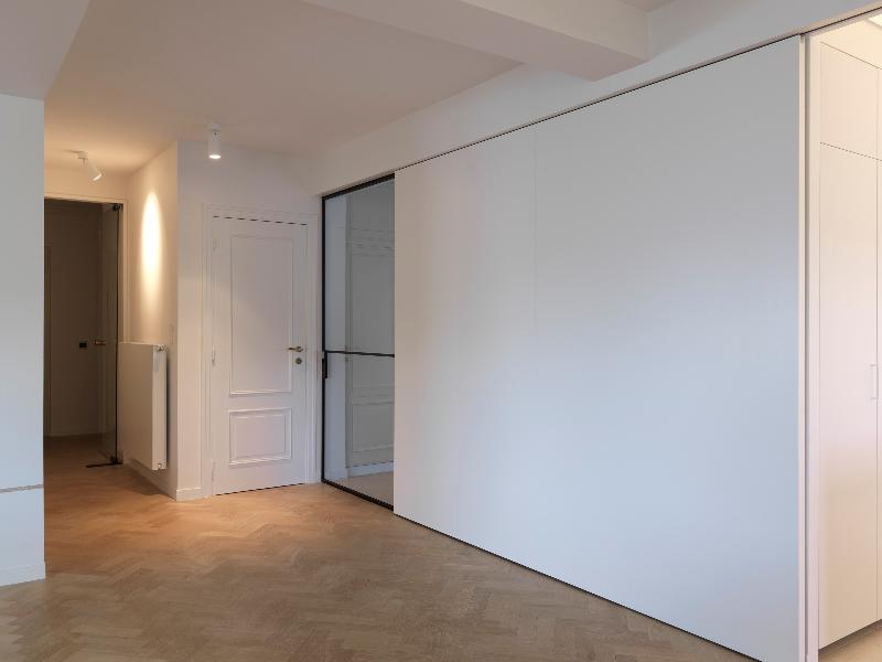 Porte coulissante DS - Minimaliste avec verre de sécurité - Profilés en aluminium_1