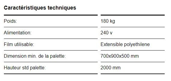 Robot filmeur auto-propulsé à 5 cycles d'enroulement préétablis - MS80 / Messersi_1