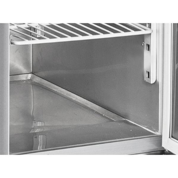 Saladette réfrigérée avec plan de travail en inox - 2 tiroirs GN 1/1 | Coolhead - CRD45A_1