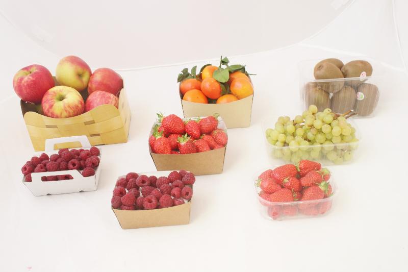 Barquettes carton - 500g - kraft extérieur - résistantes et biodégradables - Référence 902004_1