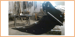 Dent de déroctage - équipement pour mini-pelles, pelles hydrauliques et tractopelles - fabriqué sur mesure_1