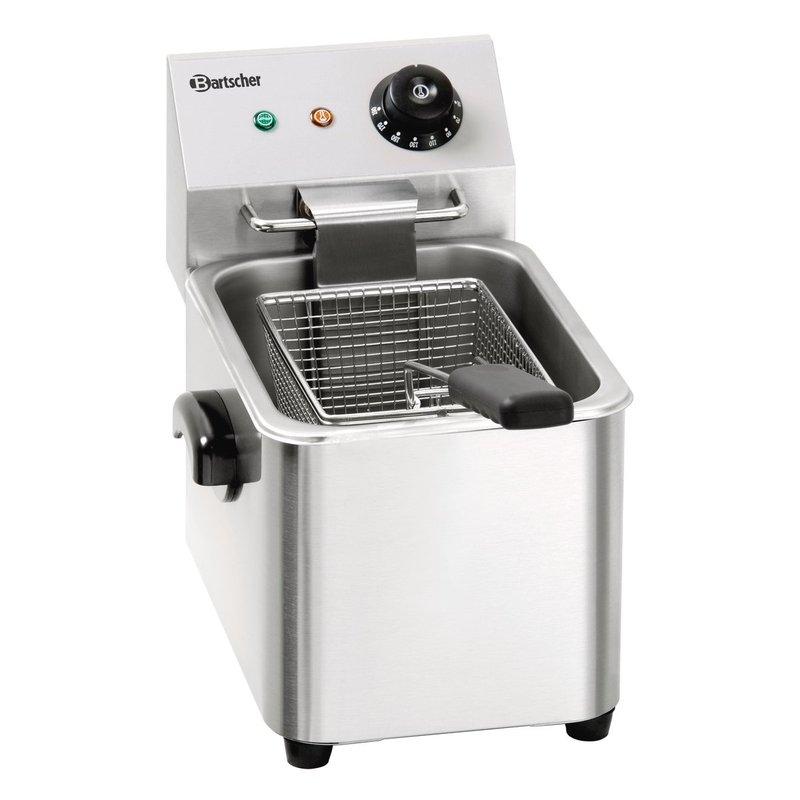 Friteuse électrique à poser SNACK I - 1 cuve - 4 L | Bartscher_1