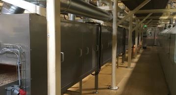 Tunnel de pasteurisation infrarouge électrique - pour l'industrie alimentaire - traitement sans contact_1