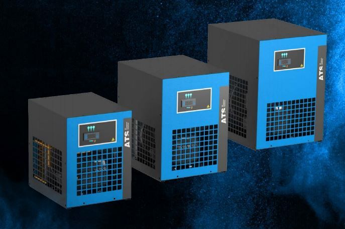 DSI - Sécheurs air frigorifiques ATS - Pression d'air d'admission 7 bar - Série Silver avec gestion électronique et gaz éco-compatibles_1