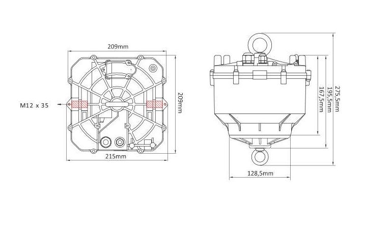 Treuil pour lustre / luminaire | Gamme Renforcée (>50kg)_1