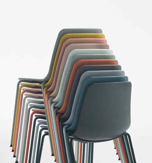 Chaise empilable VARYA - coque en polypropylène - design élégant et personnalisable_1