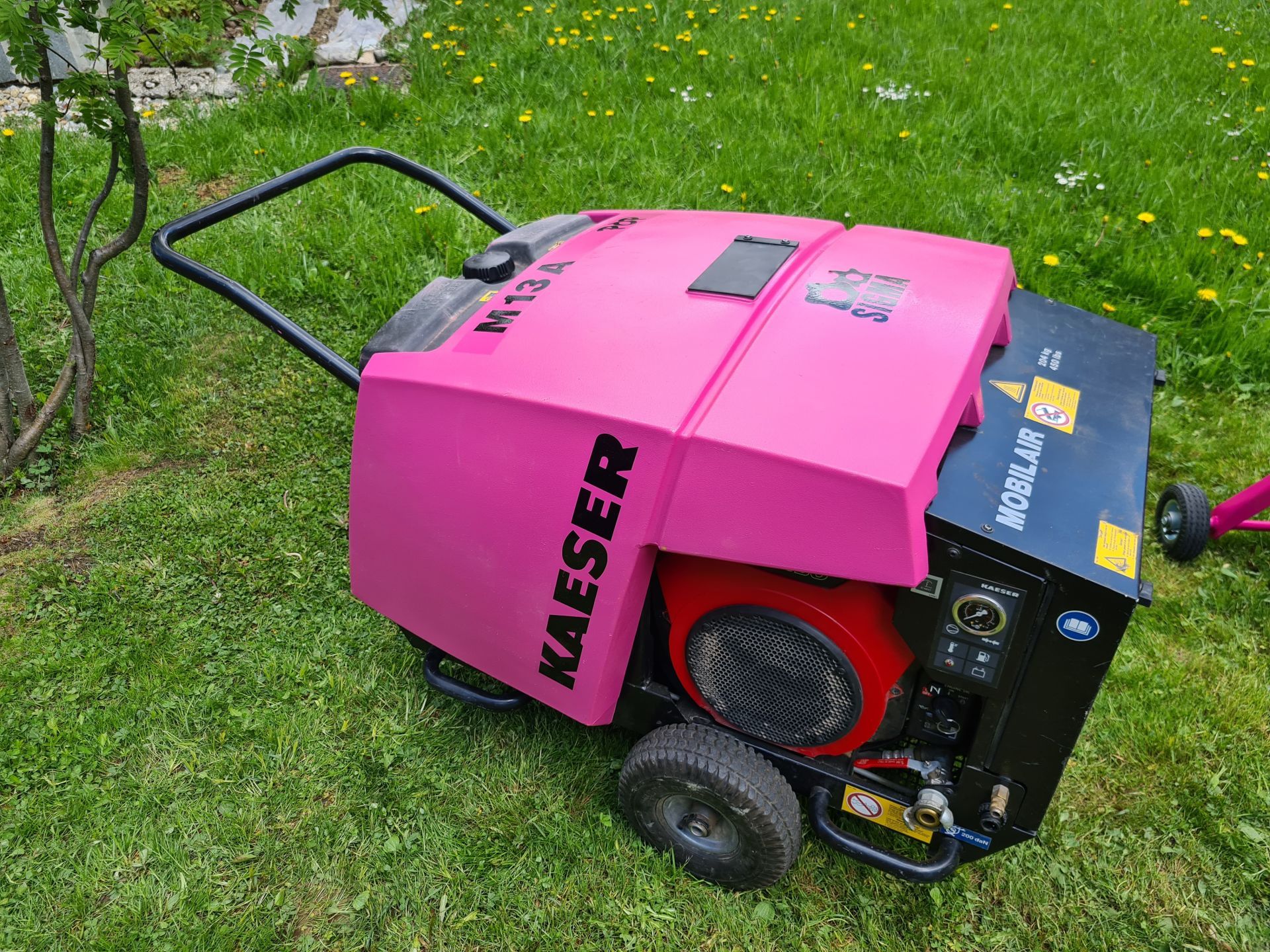 Compresseur portable KAESER M13A1 avec pression maximale de 7 bar