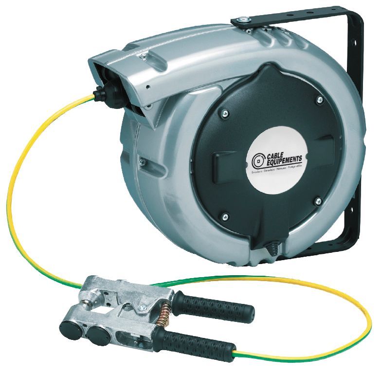 Enrouleur électrique à rappel automatique à ressort - pince de mise à la terre ATEX - non ATEX - IP65_1