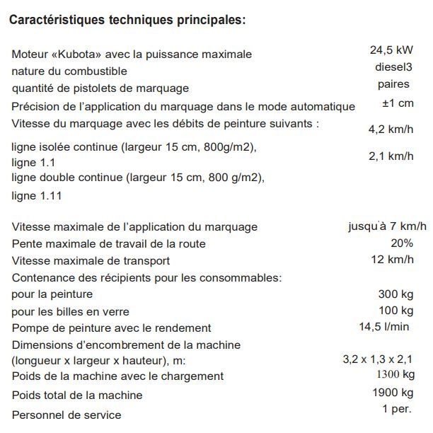 Kontur300 - Machine de marquage routier sans air - Stim - 1300kg avec chargement_1