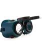 Lunettes-masque pour soudeur - Teinte 5 - Normes EN 166, EN 169, EN 175 - Cadre relevable et verres interchangeables_1