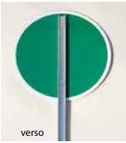 Piquet mobile K10 - Ø 320 Cl T Manche de 500 ou Ø 500 Cl T Manche de 1200_1