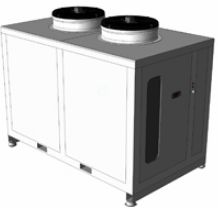 Machines à glace écailles MAJA RVH 12000 L - Version 'split' avec deux groupes frigorifiques L 6000_1