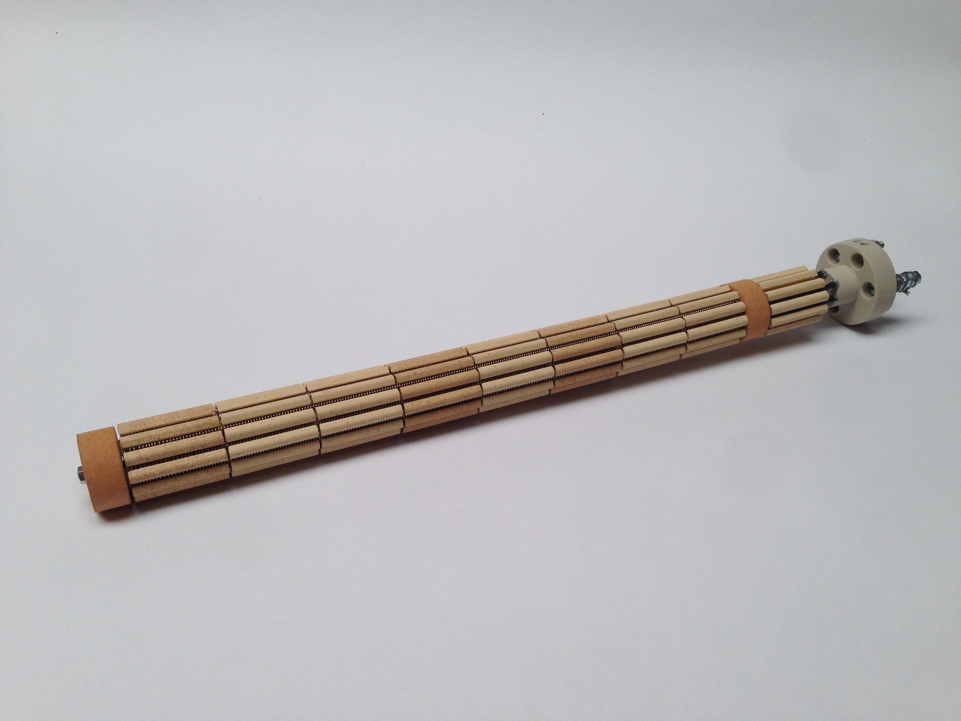 Thermoplongeur à barillets - Résistance remplaçable - Inox AISI 316L - Jusqu'à 16 KW_1