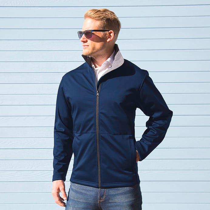Veste softshell - Réf: R209X - Tissu imperméable 3 couches, coupe-vent et respirante - Marque: Result_1