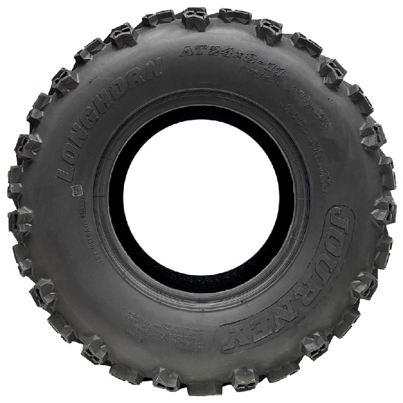 24x8.00-11 Quad ATV Tyres 6ply Wanda E-Marked Road Legal Tubeless 41J (Set of 4)_1