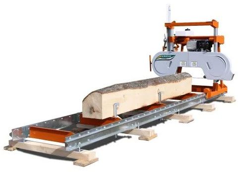 Scierie portable Lumberpro HD36 avec verrouillage automatique de la tête de coupe