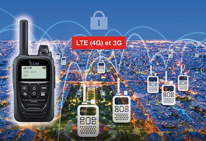 Pack-PPMS ICOM : Solutions de sécurité avec talkies-walkies sans licence et radios LTE pour établissements publics_1