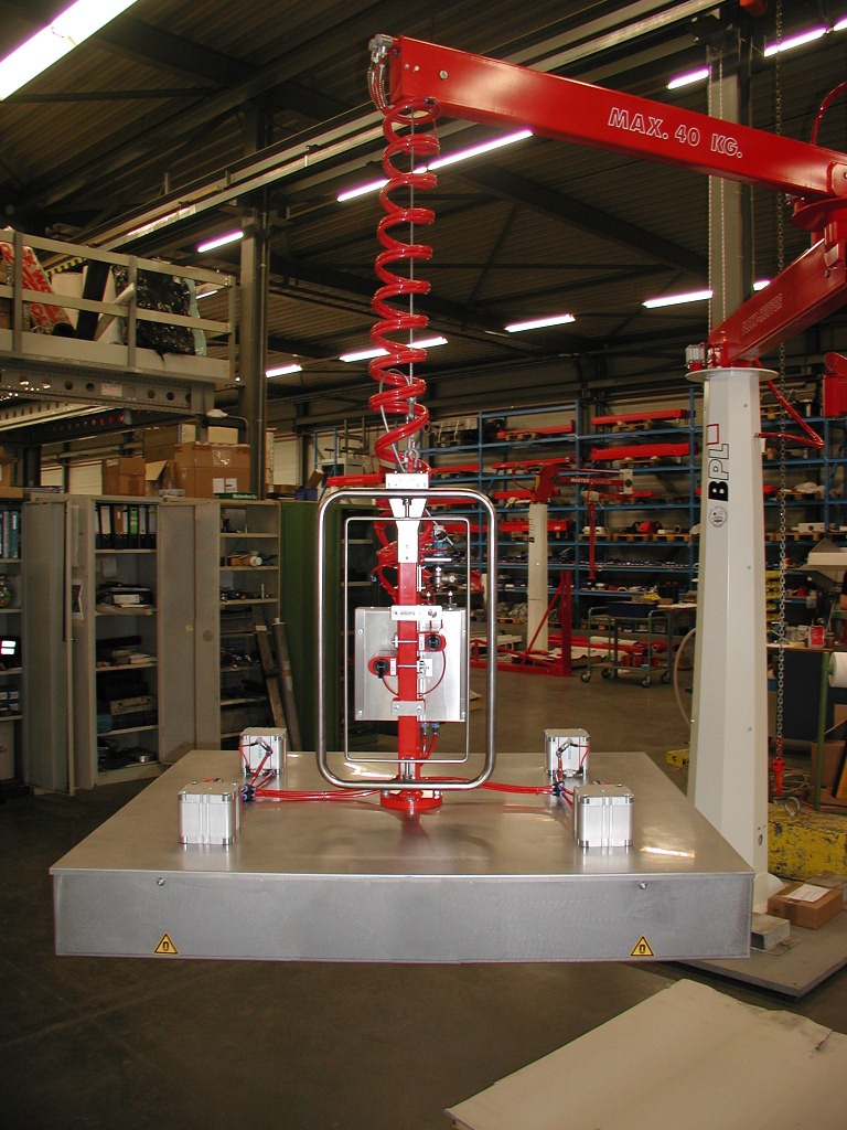 Palettiseur/Dépalettiseur magnétique stable - prise de boîtes, pots, bouteilles en verre avec capsule - manuel ou pneumatique_2