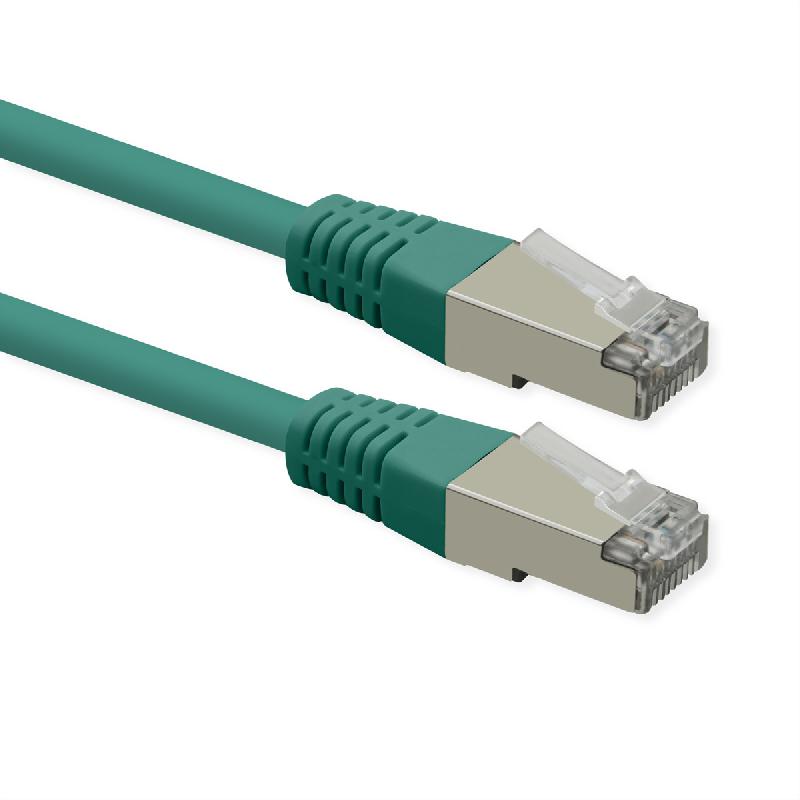 ROLINE Cordon Cat.6 (Classe E), PoE, S/FTP (PiMF) , vert, 1,5 m_1