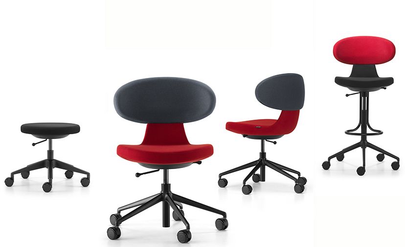 Simplex 3D - chaise de bureau - siège pivotant à flexibilité tridimensionnelle - Girsberger France - design Greutmann Bolzern_1