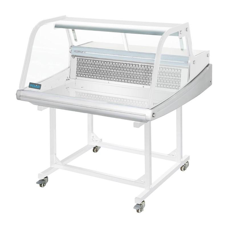 Vitrine réfrigérée de comptoir à poisson Série G 175L | Polar - GE960_1