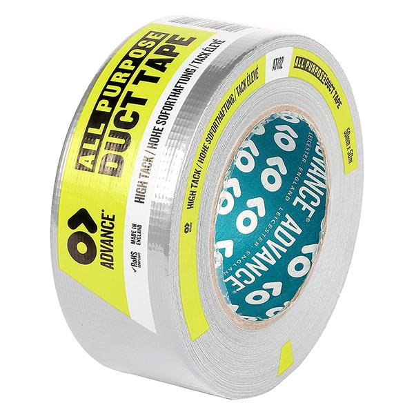 AT0132 - Ruban toilé Duct Tape multi-usage - Fort tack, haute adhérence et résistance à l'abrasion_1