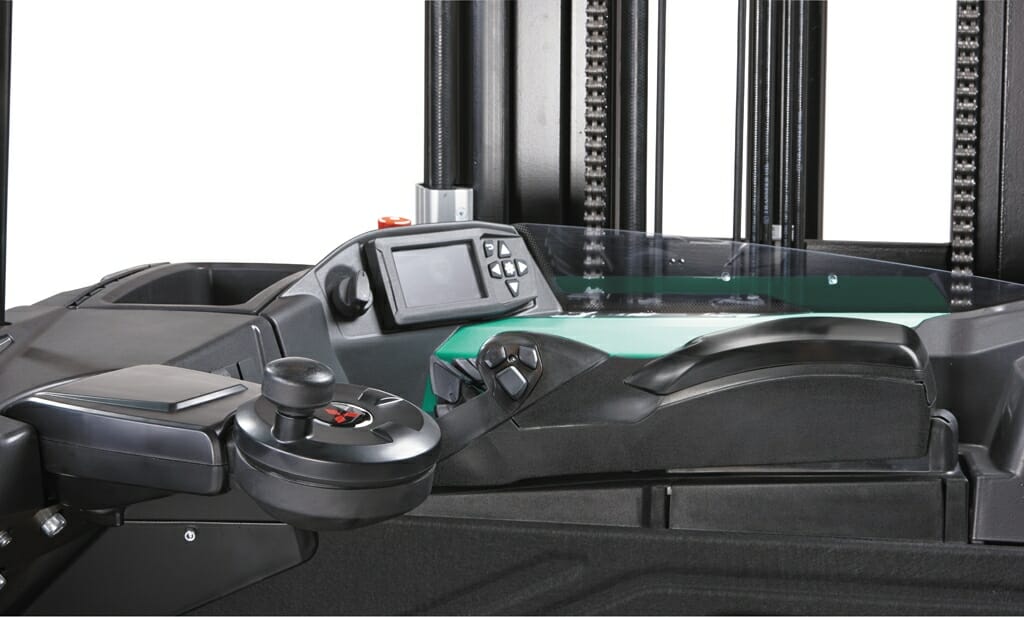 Chariot à mât rétractable RB14-25N2 - Électrique, 1.4 à 2.5T, levée de 4.8 à 13M_1