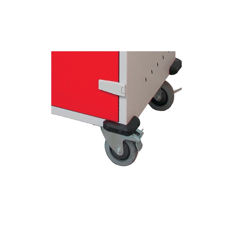 Chariot pour ordinateurs - Stockage et recharge simultanée jusqu'à 30 appareils - Pour établissements scolaires, bibliothèques et salles de conférences_1