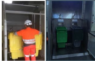 Laveur retourneur de bac de 120L à 1100L - TETRA LRB_1