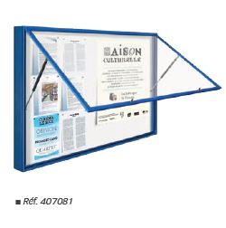 Vitrine d'extérieur majestueuse et intemporelle - épaisseur 75 mm - 10000_1