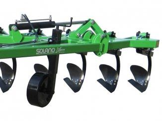 1cuvet - Charrue agricole Solano Horizonte - Séparation entre rangées de travail 320 mm - Châssis acier structurel_1