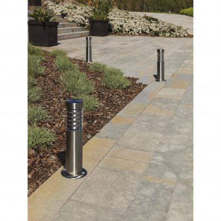 Borne lumineuse extérieure Galerna DOPO - Acier inoxydable IP44 E27 18W_1