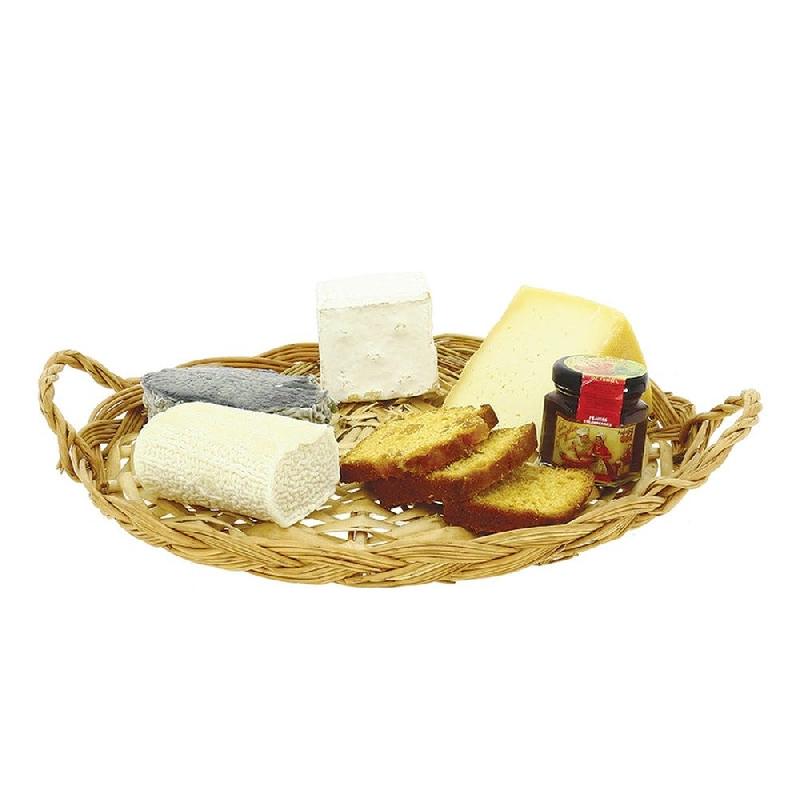Plateau osier rond 