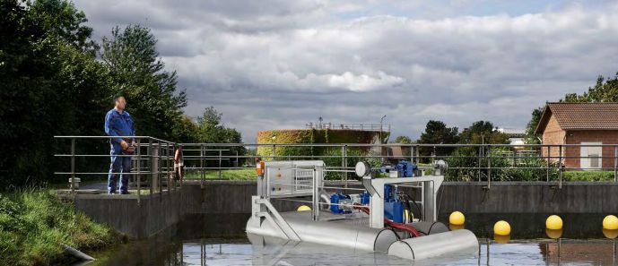 Racleurs de bassins de décantation - klawa - voie de convoyage jusqu‘à 300 m_1