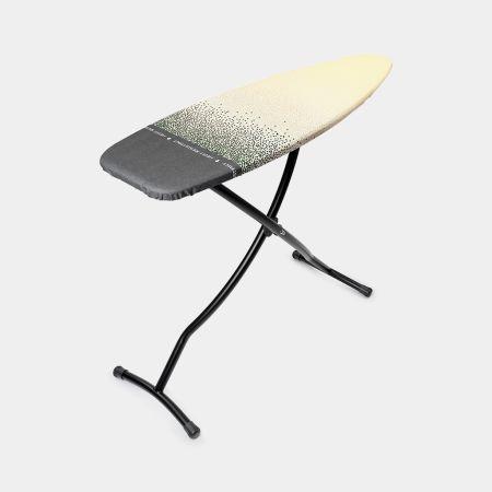 Table à repasser taille D -135 x 45 cm, pour centrale et fer vapeur - New Dawn, Coton équitable UGS242120 EAN8710755242120_1