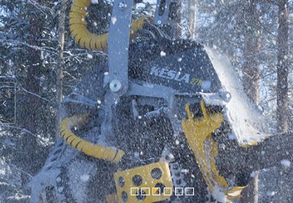 27RH-II Tête d'abattage - Kesla - largeur tête ouverte 1670mm - modèle léger et compact pour abatteuses et excavatrices_1