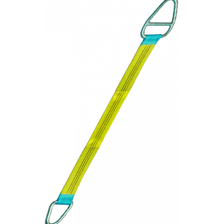 Élingue plate 1 anneau mâle & 1 coulissant CMU de 1 à 10 tonnes Référence 4824_1