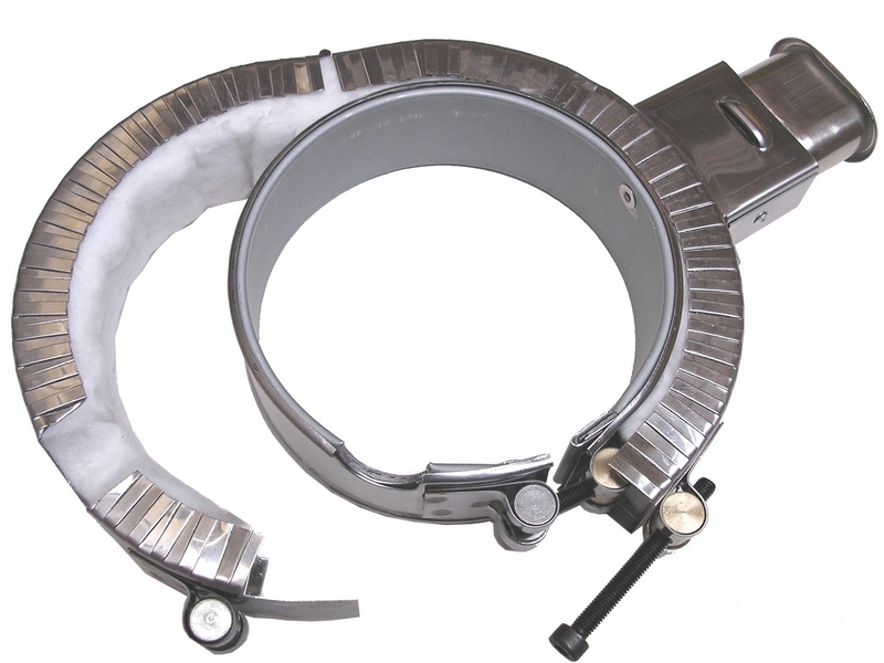 Collier isolé pour extrudeuses à double enveloppe - mica ou céramique - Ø 50 à 1000 mm_1