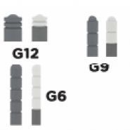 Gigogne - potelets fixes - virage s.A. - en acier inoxydable_1