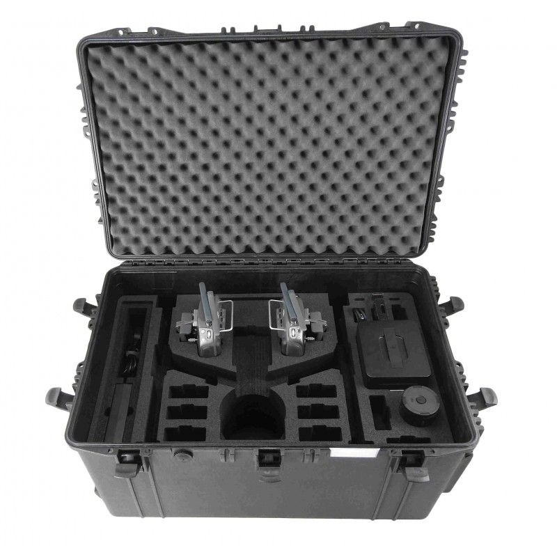 Inspire 2 - Malette de rangement étanche pour drone - Caltech - Mode Landing - VEG-I2_1