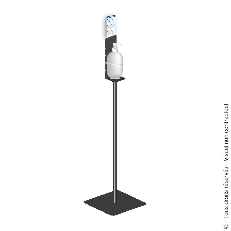 Présentoir pour flacon de gel hydro-alcoolique H110cm_1